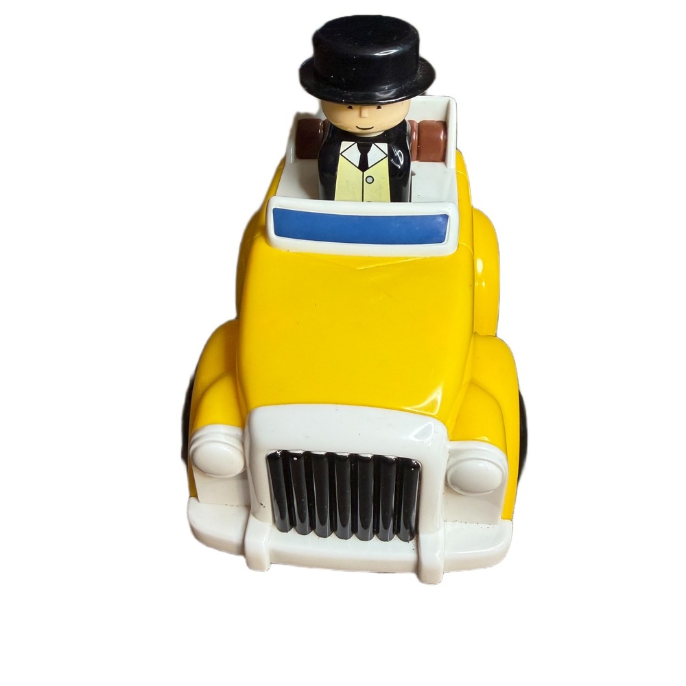 Tomy Thomas & Friends Sir Topham Hatt Push n Go Yellow Car Toy‎ Vintage